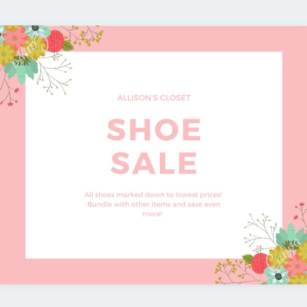 Shoe sale!
